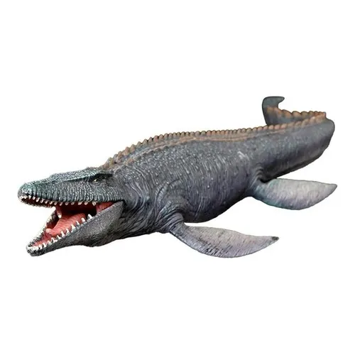 Juguete Dinosaurio Mosasaurio  Jurásico Boca Móvil Realista