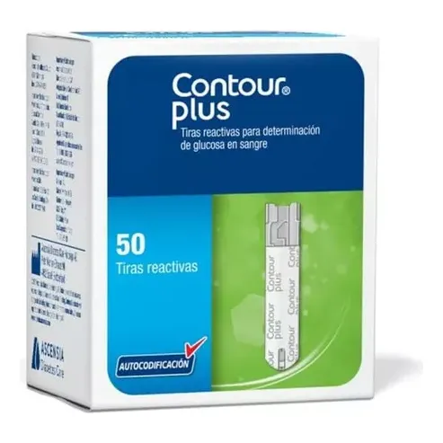 Contour Plus Tiras Reactivas Para Determinación De Glucosa