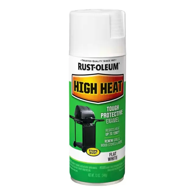 Pintura Esmalte Spray Alta Temperatura Rust Oleum
