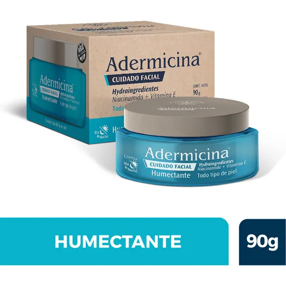 Adermicina Cuidado Facial Humectante Crema X 90g