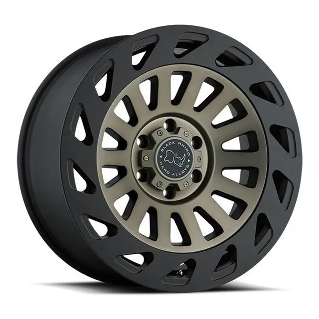 Rin Black Rhino Negro Tinte Osc 20x9.0  6/139.7 Offset +12