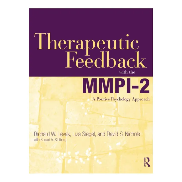 Libro: Retroalimentación Terapéutica Con El Mmpi-2