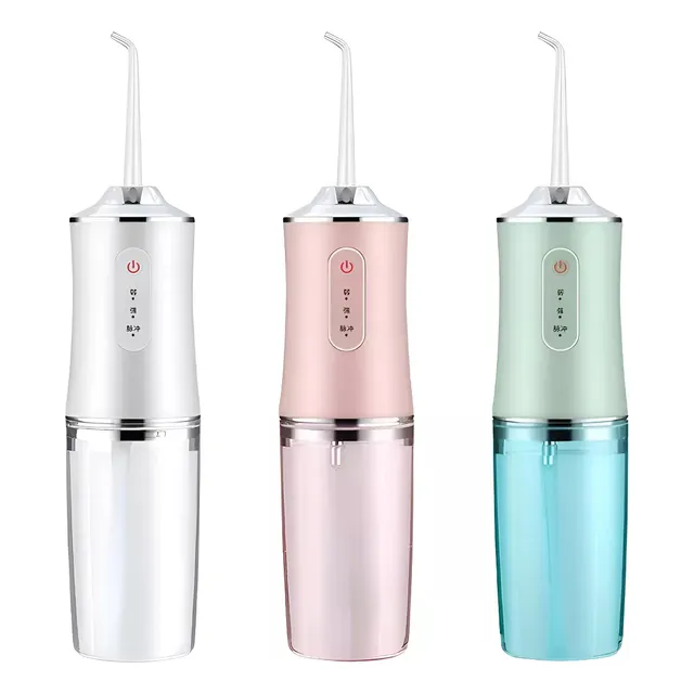 Irrigador Bucal 3 Colores Modos Limpieza Profunda 360