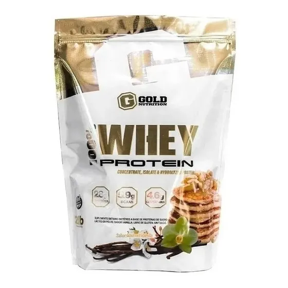 Gold Nutrition Proteina Whey Protein 2 Lbs 0 Grasas
