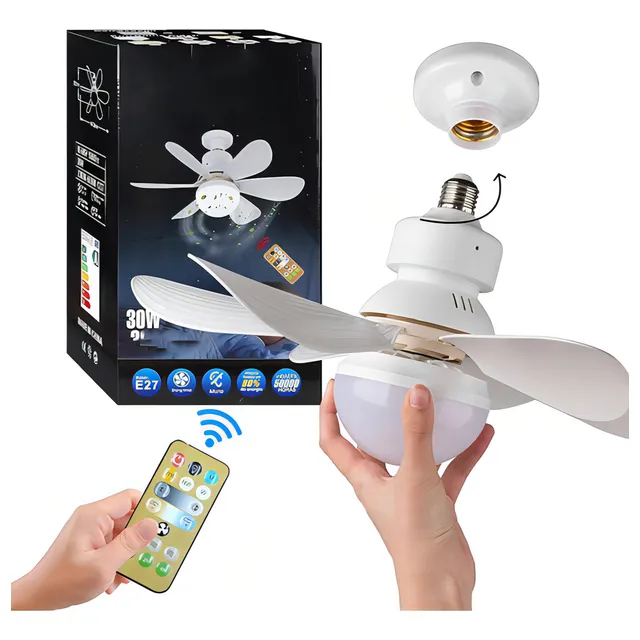 Ventilador Teto Com Luz Integrada Silencioso Branco Lohan Corp Ventilador Teto Com Luz Integrada Silencioso Branco Lohan Corp