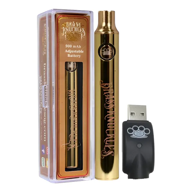 Vaporizador Brass Knuckles Para Cartridge 900mah