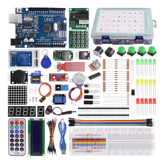 Kit Electronica Basica Inicio Para Arduino Uno R3 Rfid Kit Electronica Basica Inicio Para Arduino Uno R3 Rfid