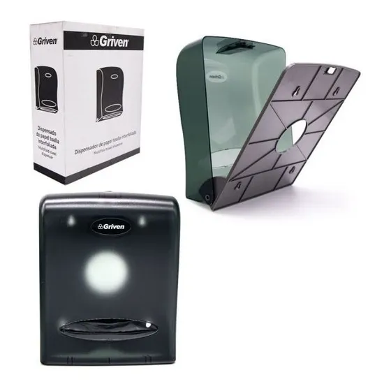 Dispensador De Toallas De Papel Negro