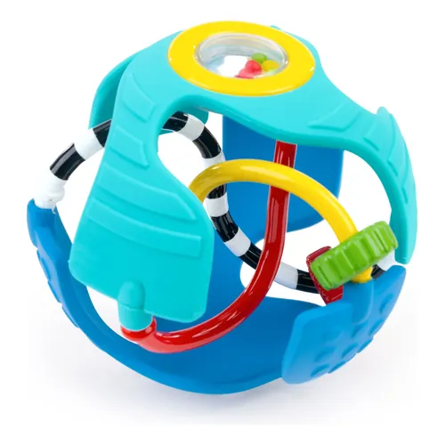 Túnel Didático para Bebê JP Brink Croco Ball de Jacaré Azul