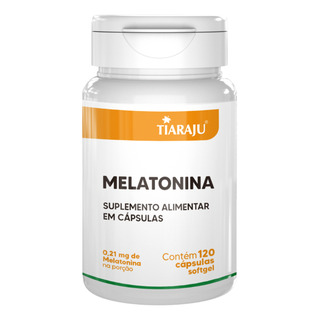 Melatonina Forte -120 Cps Matéria Prima Importada - Softgel Melatonina Forte -120 Cps Matéria Prima Importada - Softgel
