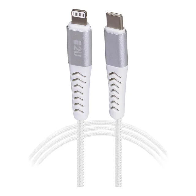 Cabo Usb-c Turbo 60w 1,5m Lightning Mfi Trançado Garantia
