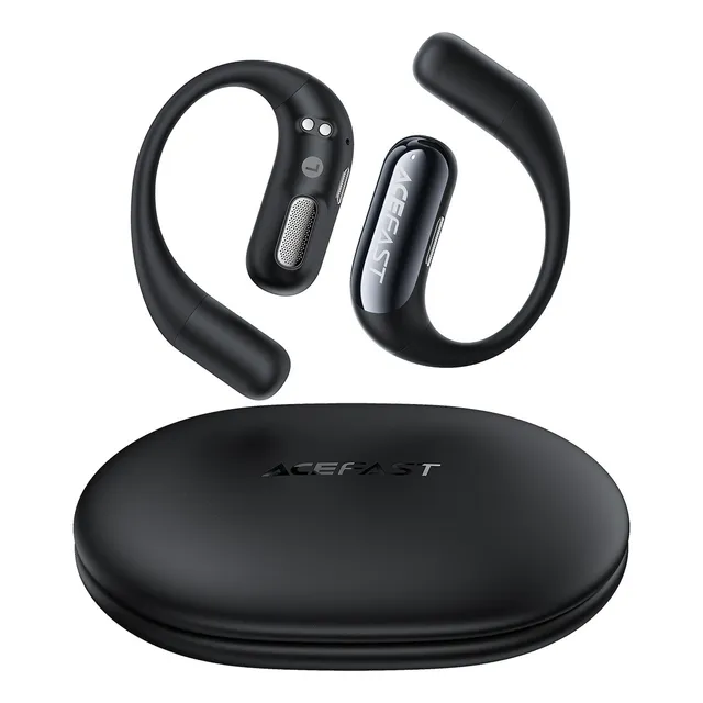 Acefast Acefit Air Auriculares Deportivos Bluetooth Inalámbricos Abierto No Oído ACEfit Aire Sin dolor durante mucho tiempo resistente al agua y al sudor sano y seguro Color Negro
