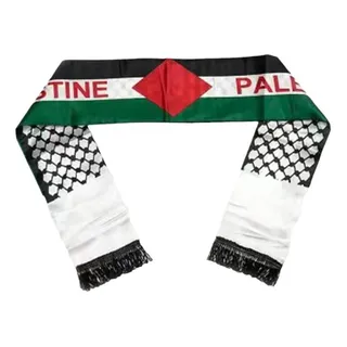 Bufanda Iuyqy Con La Bandera De Palestina, Ligera Bufanda Iuyqy Con La Bandera De Palestina, Ligera