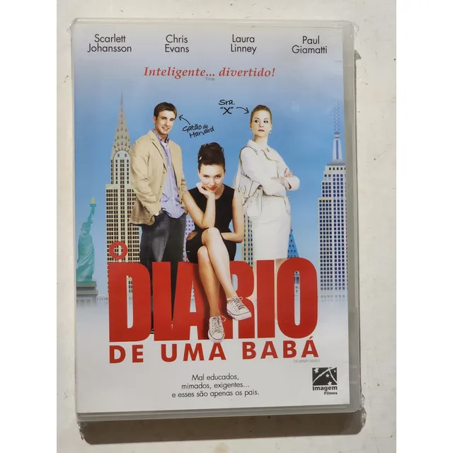 Dvd O Diário De Uma Baba Original Lacrado Chris Evans