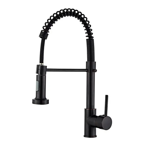 Grifo Canilla Monocomando Flexible Extensible Cocina Mesa Ax