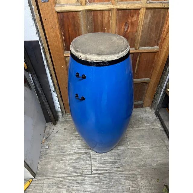 Tambor Chico Más Aro Y 4 Torres De Aluminio Pulido