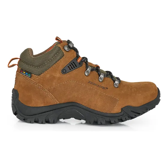 Borcego Mujer Cuero Trekking Bota Acordonada Zapato Bradok