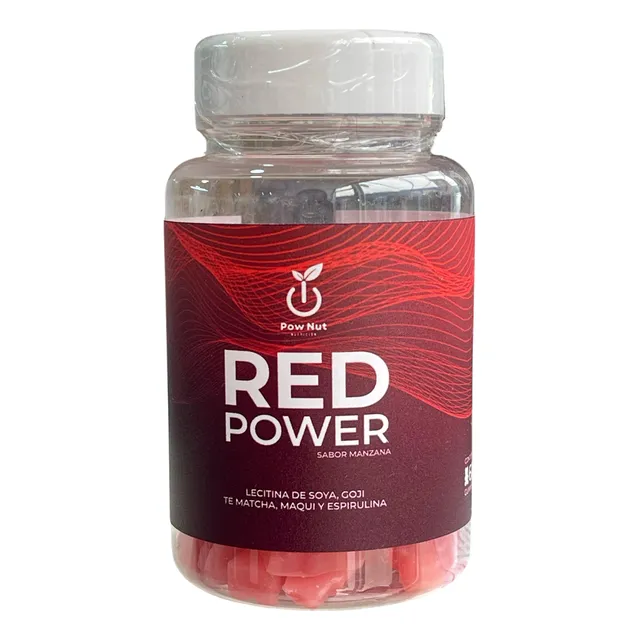 Gomitas Red Power - Quemador De Calorias 60 Unid.