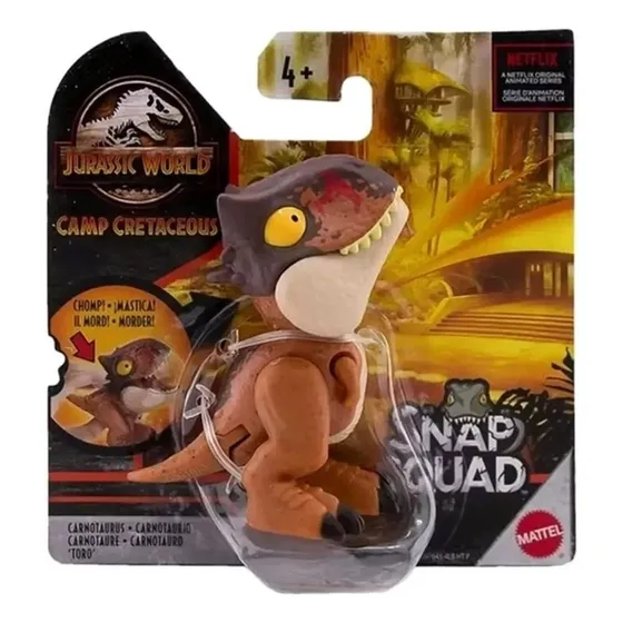 Jurassic World Carnotaurus Toro Snap Squad