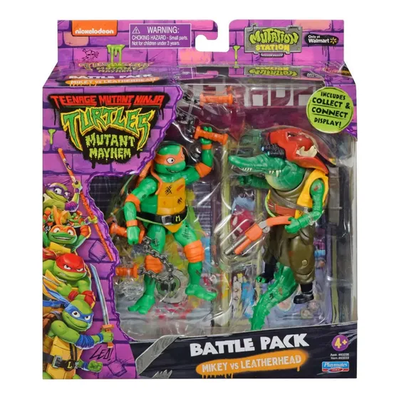 Tortugas Ninja - Pack De Batalla X2  