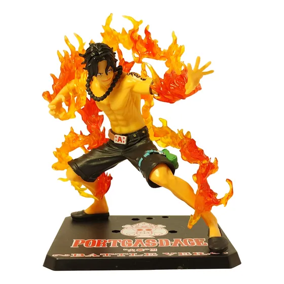 Action Figure Anime One Piece Portgas D-ace Battle Version