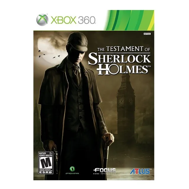Sherlock Holmes: The Testament - Xbox 360. Juego Sellado