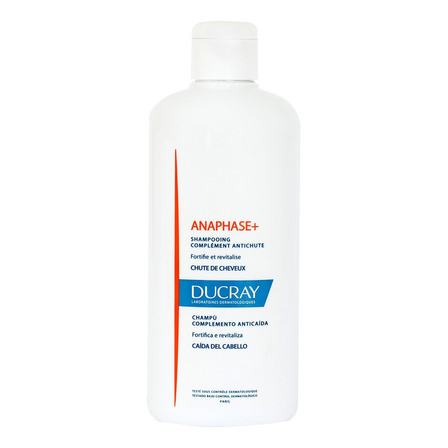 Shampoo Ducray Anafase+ em garrafa de 400mL com 1 unidad