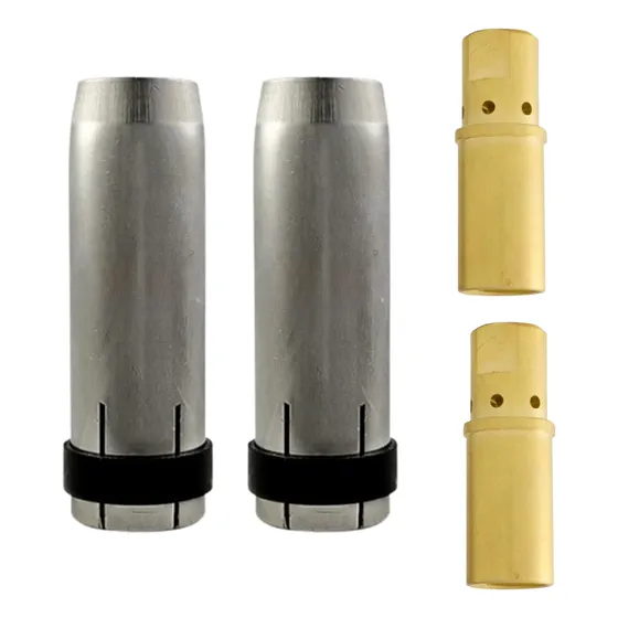 02 Bocal / 02 Difusor - Para Tocha Mig 75mm - 350 / Sbme350