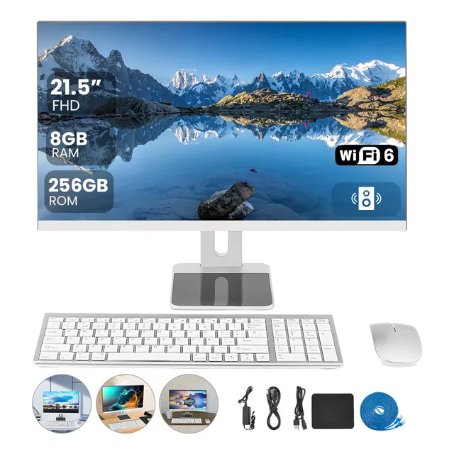 All-in-one Computador 21.5'' 8g+256g,w11,intel Core I5 Nuevo