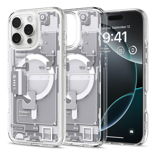 . Funda Case Ultra Hybrid For iPhone 16 Pro Spigen Zero One . Funda Case Ultra Hybrid For iPhone 16 Pro Spigen Zero One