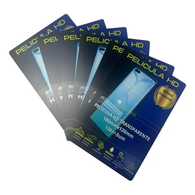 Kit Com 100 Películas Hd De Hidrogel Para Maquina De Corte