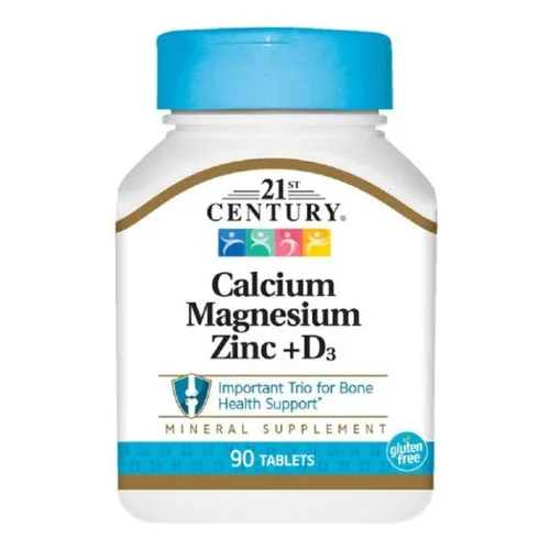 Calcio Magnesio Zinc Vitamina D3 90 Tabletas Eg Cc08 Sabor Sin Sabor