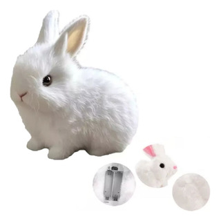 Bunby - Mi Conejo Realista De Juguete, Bunny Realistic Inter Bunby - Mi Conejo Realista De Juguete, Bunny Realistic Inter