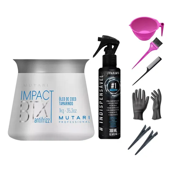 Impact Btx 1kg + Indispensavel Mutari Finalizador 16 Funções