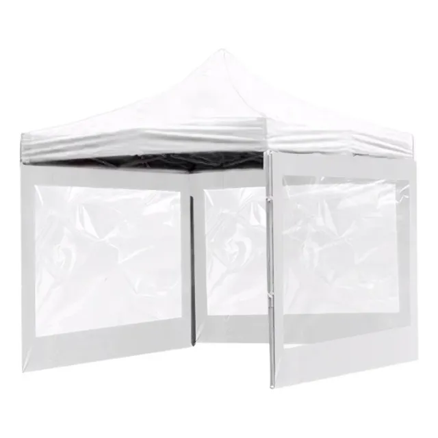 Kit Lateral Fechamento De Tenda 3x3 Laterais Gazebo Janela