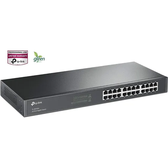 Switch 24 Puertos Gigabit Tplink 10/100/1000 Tl-sg1024s 