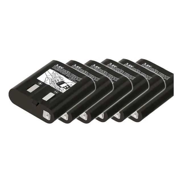 6unid Batería Motorola Radios T9500 Em1000 Mj270 Mc220 Mr350