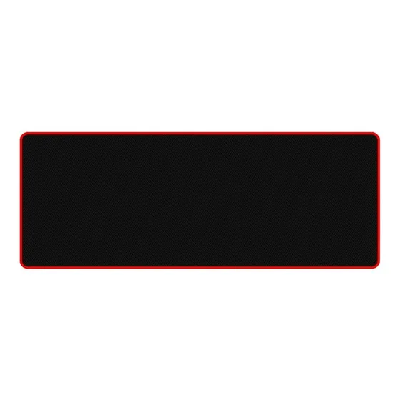 Mousepad Gamer Redragon Suzaku P003 800x300mm Color Negro/Rojo