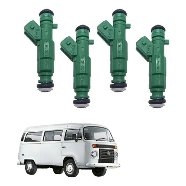 4x Bicos Injetores Vw Kombi 1.4 Flex 2008 Á 2014 0280157109