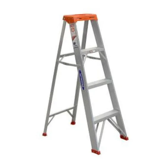 Escalera de  tijera Genérica ESCALERA ALUMINIO 4 PELDAÑOS (1.21 MTS APROX) USO DOMESTICO