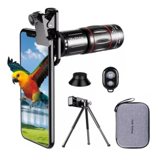 Kit Lentes Para Celular Hd Telescopio 22x Zoom + Macro 25x Kit Lentes Para Celular Hd Telescopio 22x Zoom + Macro 25x
