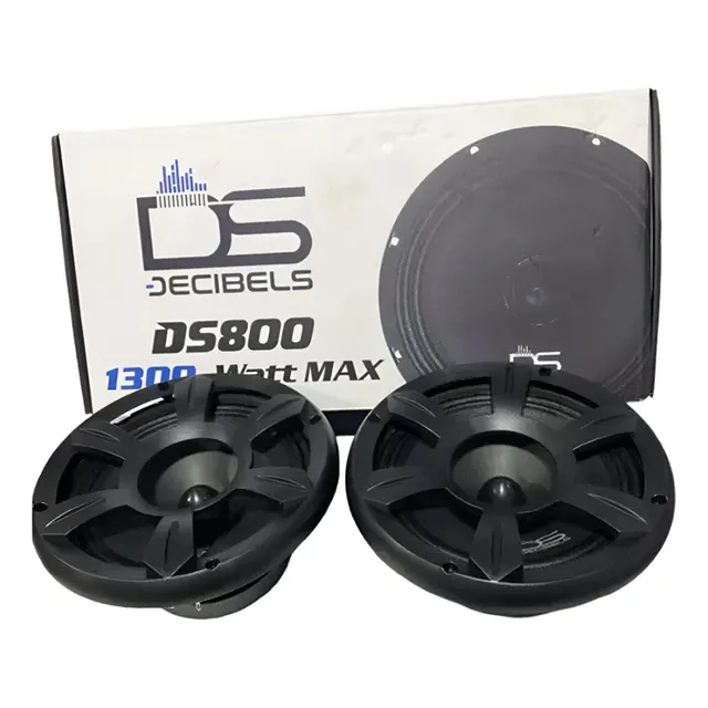Parlantes Medios Ds-800 Decibels Potente Sonido, 1300w