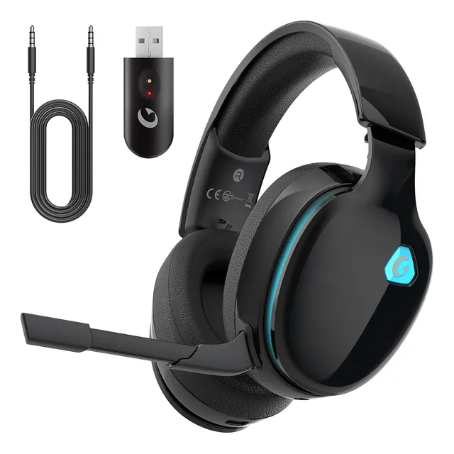 Fone Headset Gamer Led Compativel C/ Xbox One Ps4 Usb Cel Pc
