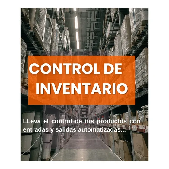 Inventario Y Control De Stock Plantilla Google Sheet  Excel