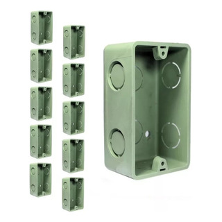 Kit 10 Pz Chalupa Eléctrica Pvc De 1/2 (4x2) Verde, Chpp013 Kit 10 Pz Chalupa Eléctrica Pvc De 1/2 (4x2) Verde, Chpp013