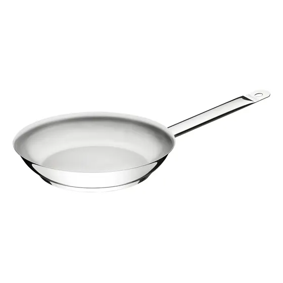 Sartén Professional De Acero Inoxidable Con Fondo Triple 3 Color Plateado | Cuotas sin interés