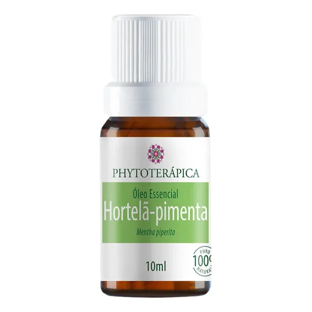 Óleo Essencial Hortelã Pimenta Para Dor De Cabeça 10 Ml Puro