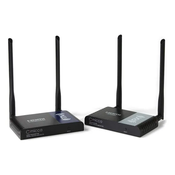 Micca Wireless Extender Full Hd Pie Largo Alcance Ghz Ir