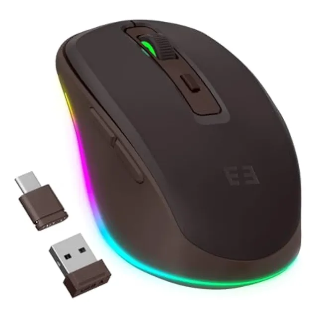 Seenda Mouse Inalámbrico Con Jiggler - Mouse Usb C