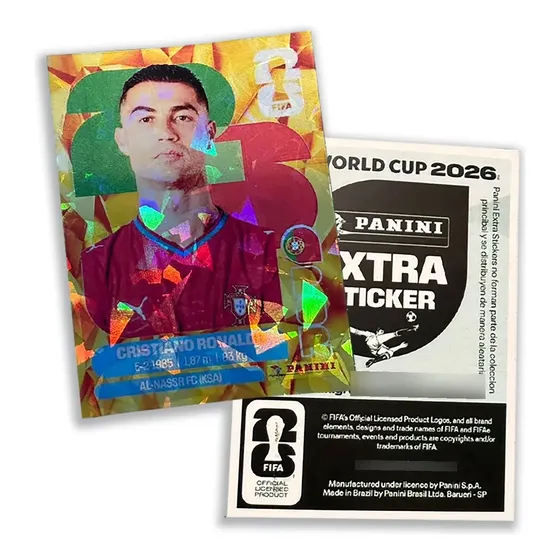 Cristiano Ronaldo Extra Sticker | MercadoLibre